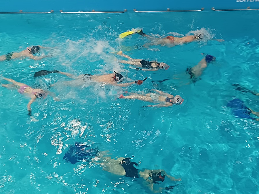 Hokej pod wodą Walenie Siemianowice Śląskie Trening IV 2022